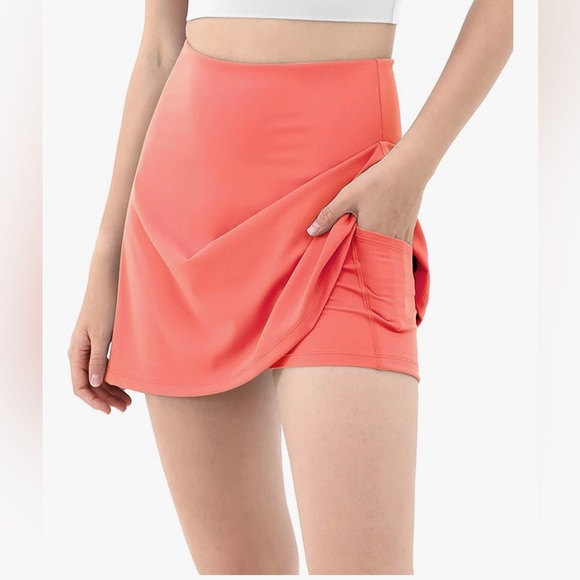 ODODOS Women's Athletic Tennis Skorts with Pockets - Picture 1 of 1